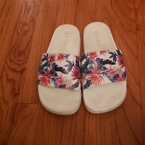 Floral sandals